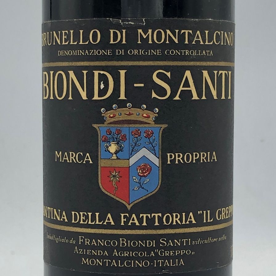 ブルネッロ ディ モンタルチーノ ビオンディ サンティ 1977【P