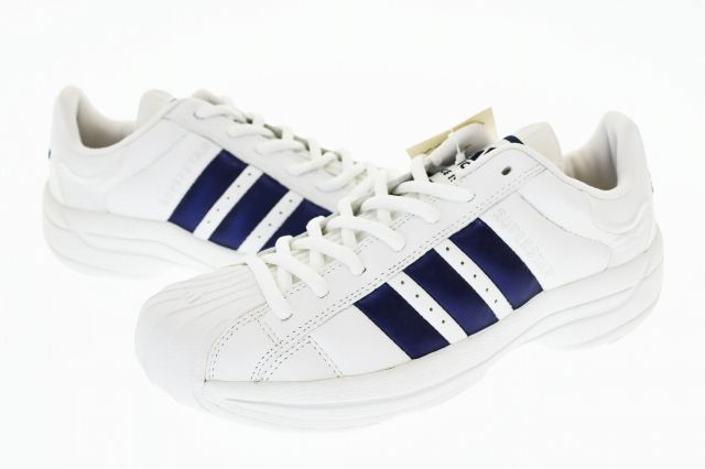 アディダス adidas 観賞用 FOOT LOCKER別注 2001 SUPERSTAR BASKETBALL スーパースター バスケットボール 672264 28 ホワイト ブランド古着ベクトル ●▲ 250513