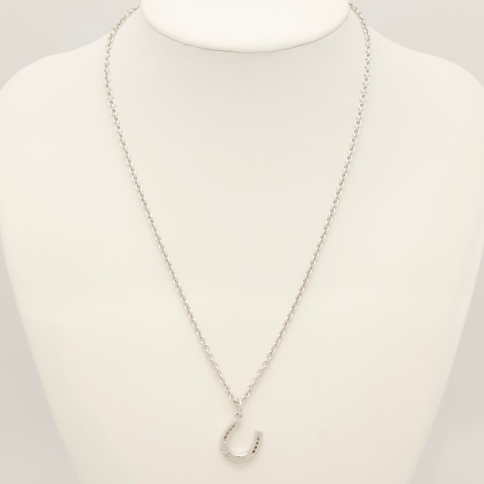 美品】ティファニー TIFFANY&Co. ホースシュー 馬蹄 ロゴ ネックレス