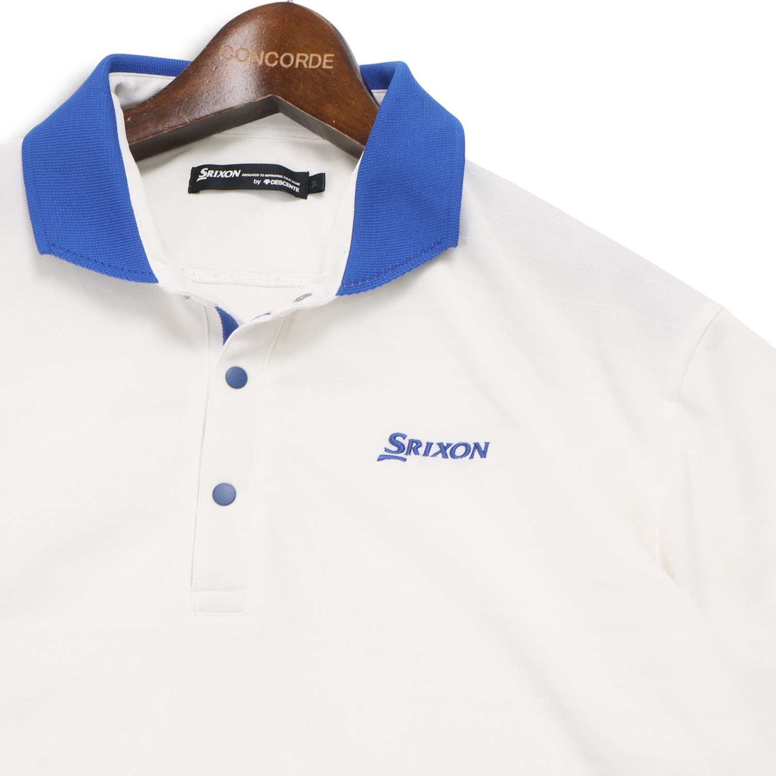 coco 未使用品 スリクソンbyデサント SRIXON by DESCENTE メンズ ニット LL 白  ホワイト  長袖Vネックセーター coco 未使用品 スリクソンbyデサント SRIXON by DESCENTE メンズ