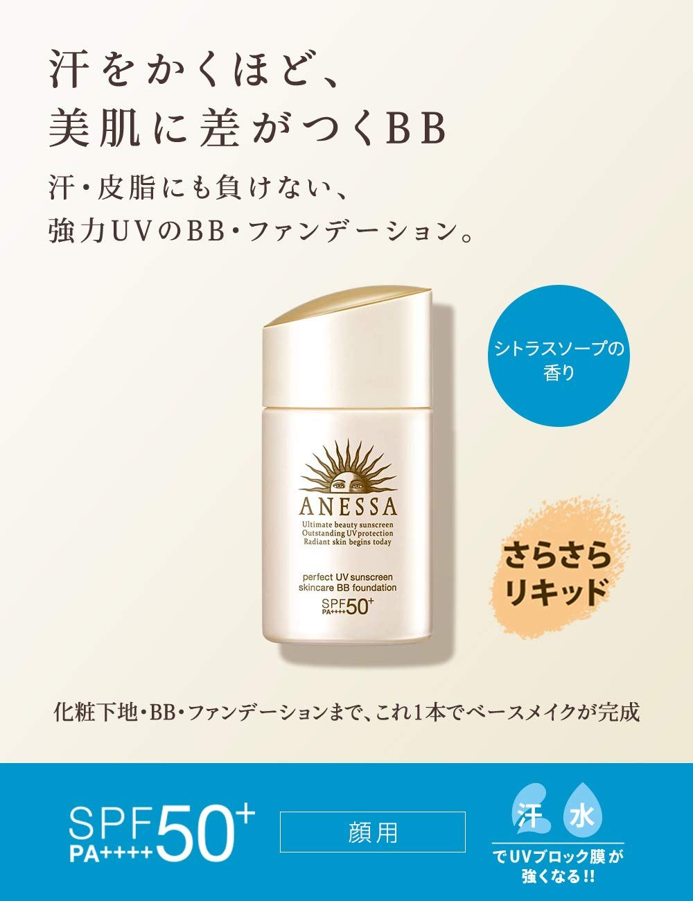 ANESSA Perfect UV 30ml SPF50オークル20 : 2022 Model Anessa Perfect
