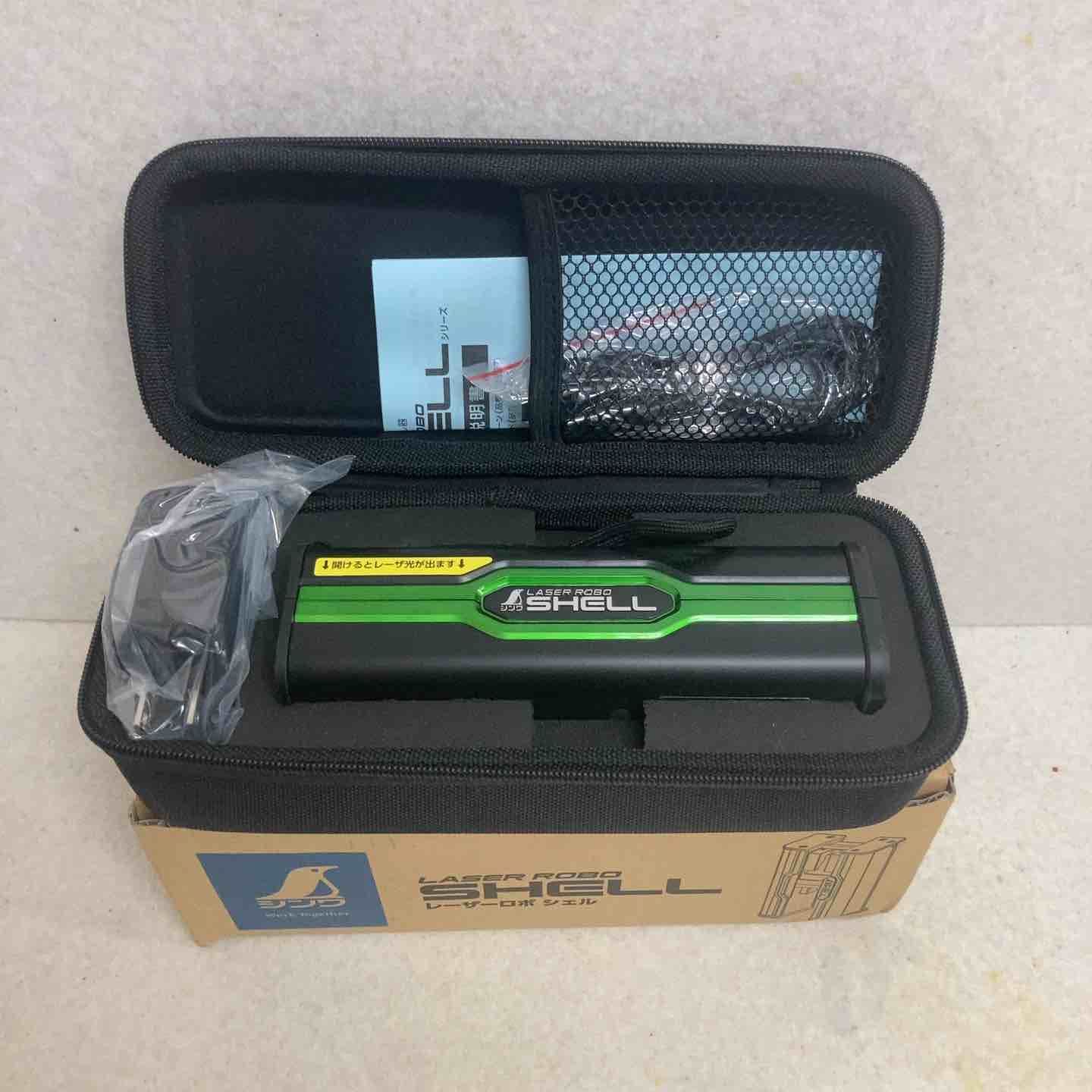 シンワ測定 Shinwa Sokutei レーザーロボ SHELL グリーンレーザー墨出し器 70827 町田店