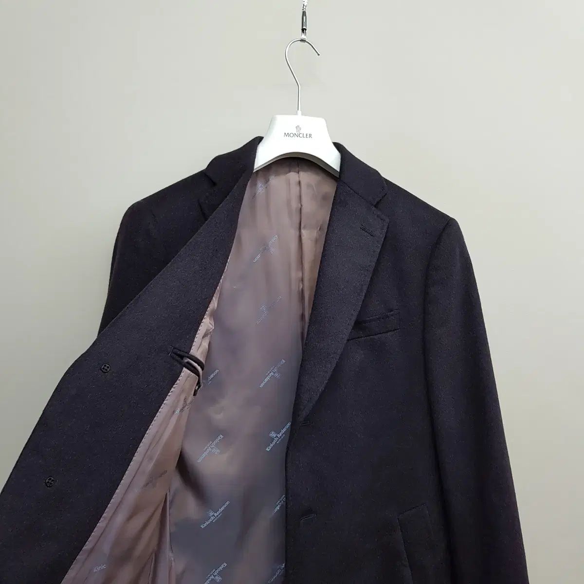 【びー】Kinloch Anderson チェック柄　リバーシブルコート キンロック KINLOCH コート Kinloch Anderson チェック柄