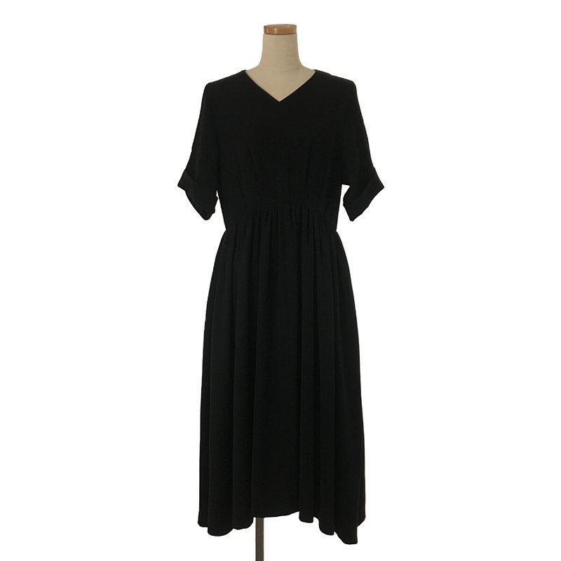 foufou / フーフー | THE DRESS #11 Vneck gather one piece Vネック ギャザーワンピース |