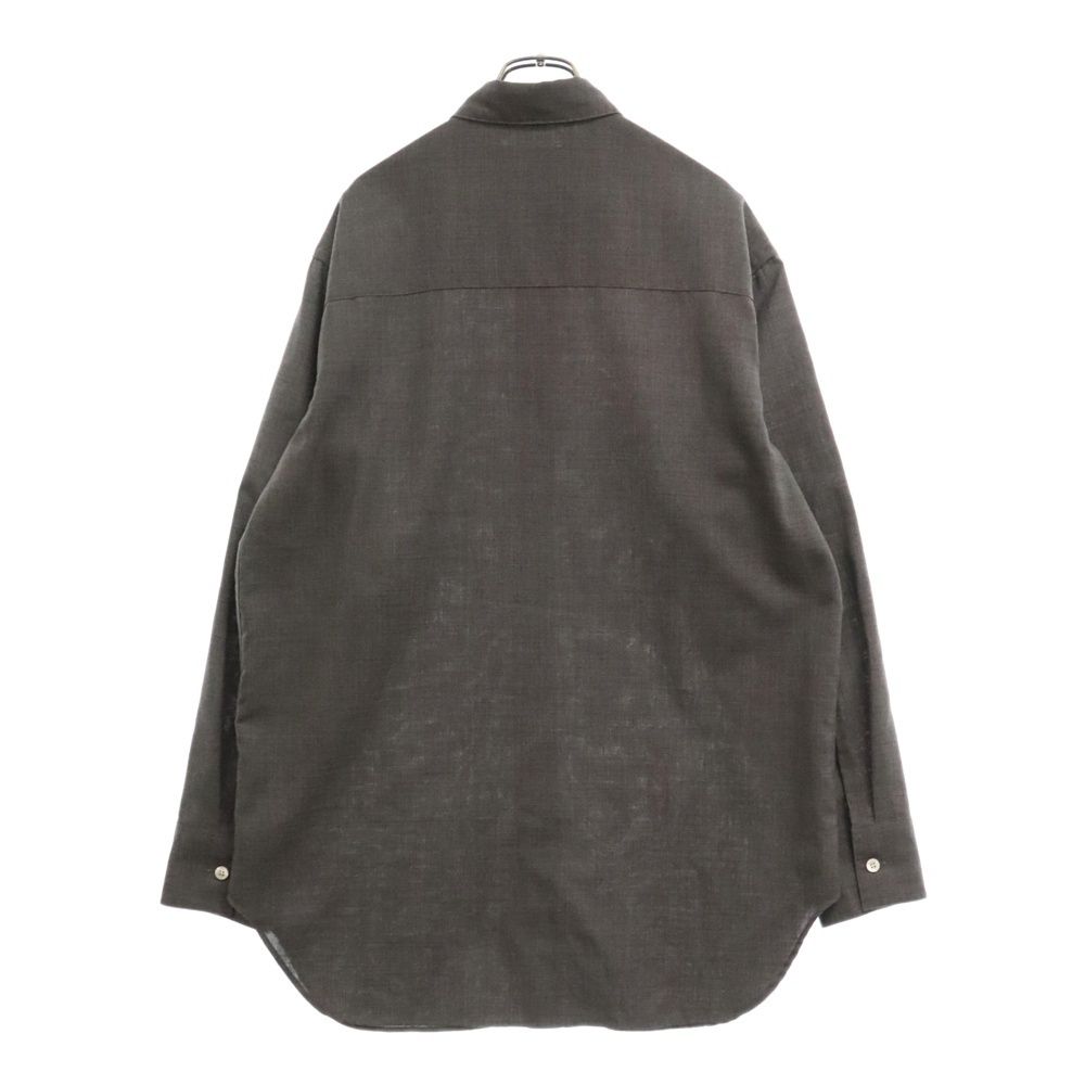 STUDIO NICHOLSON (スタジオニコルソン) ポリエステルウール長袖シャツ