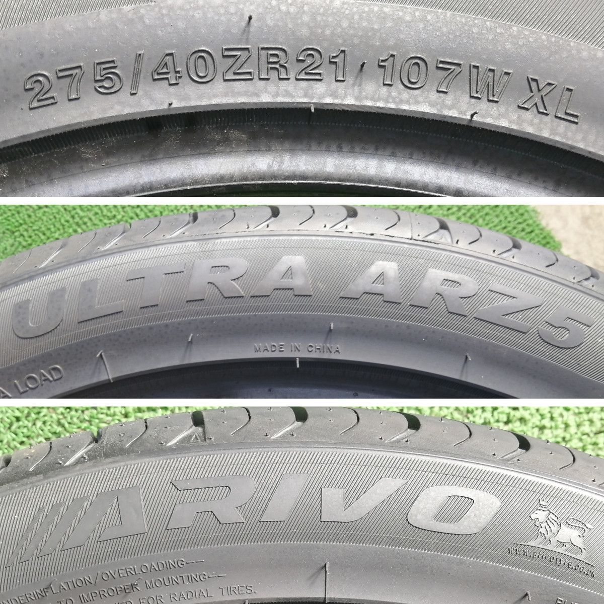 275/40R21 107W XL ARIVO ARZ5 新品 サマータイヤ 4本セット