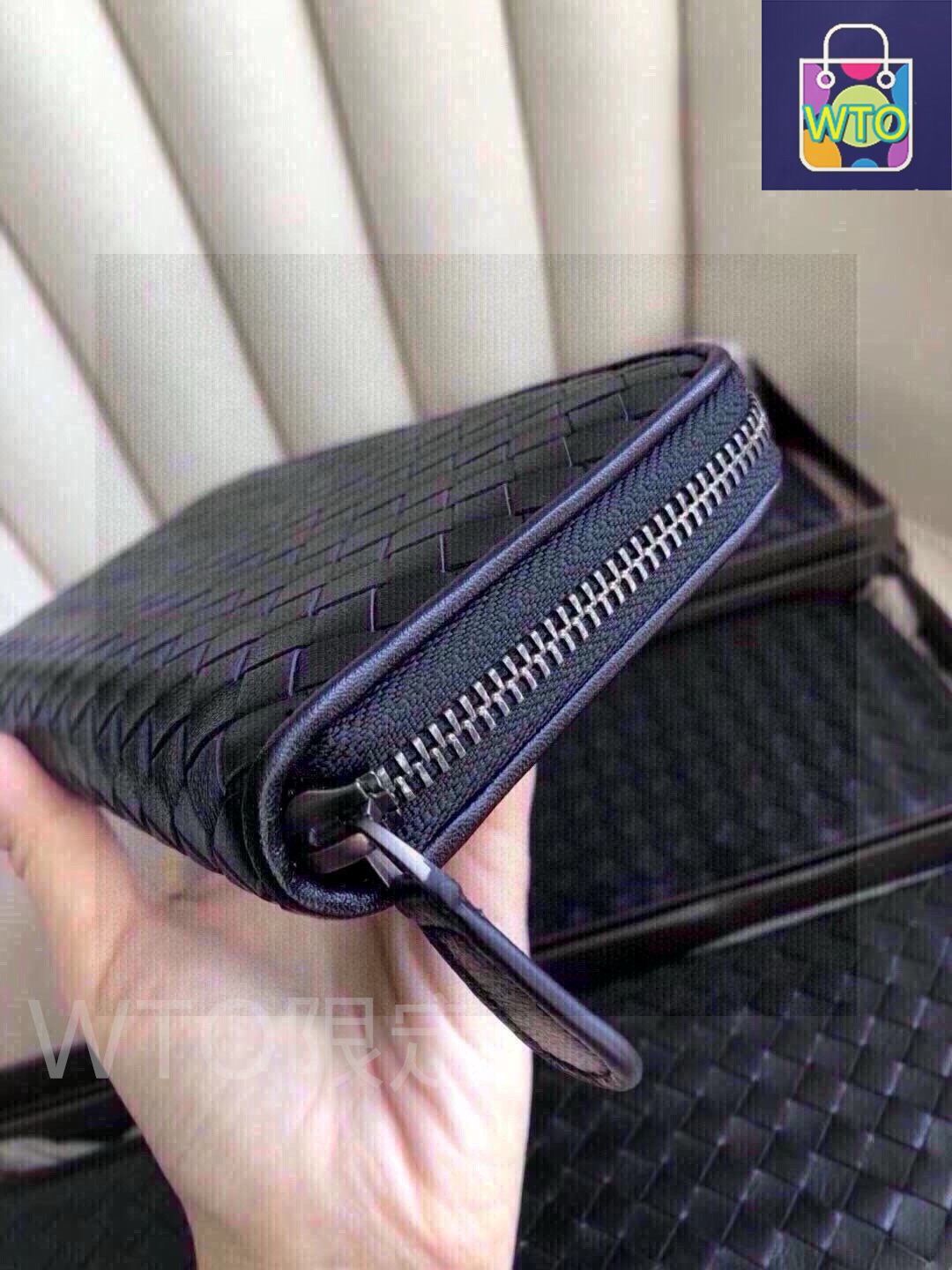 今日特価】Bottega Veneta クラシックウォレット, ラムレザー