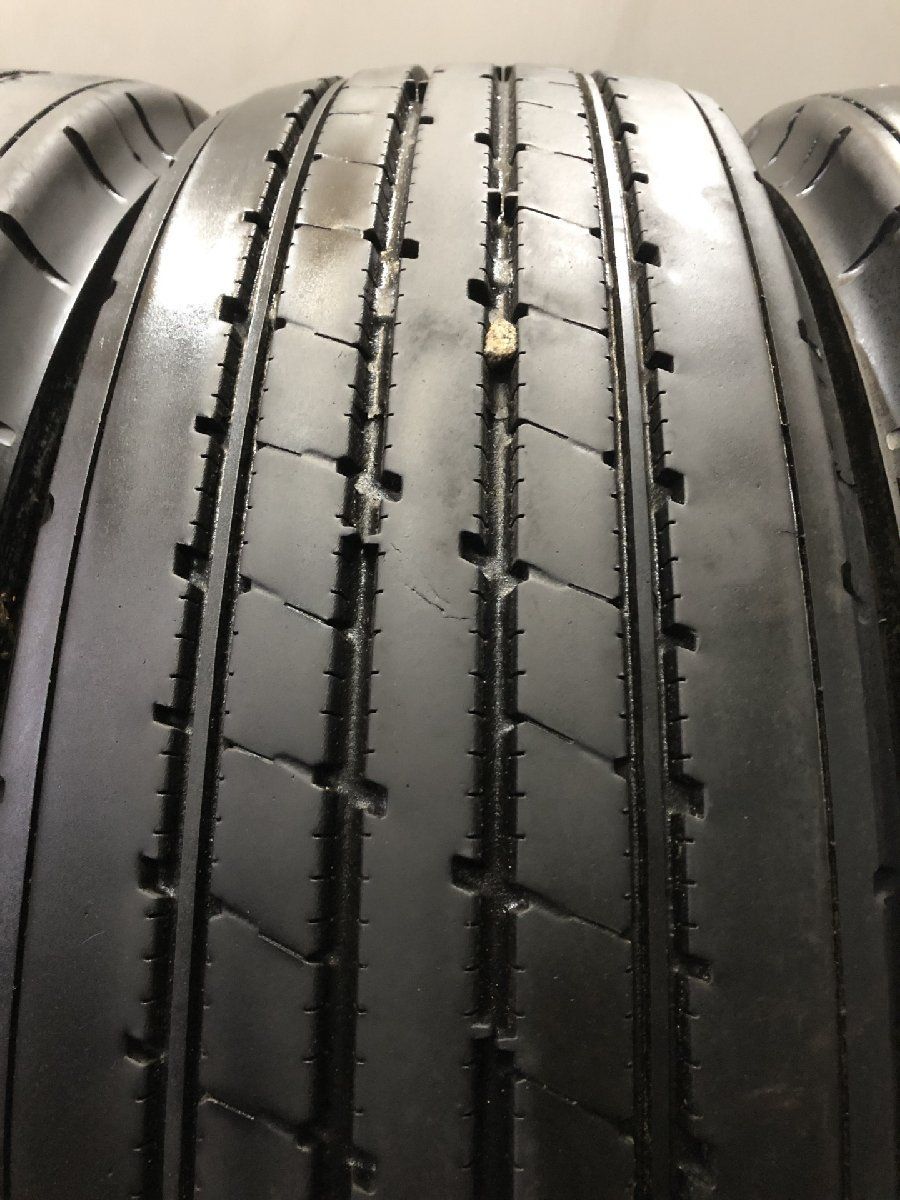 札幌発 引取OK BS RIB R173 245/80R17.5 133/131J 17.5インチ トラックタイヤ 夏タイヤ 6本 21年製 バリ溝 4t 増トン 　(KTS037)