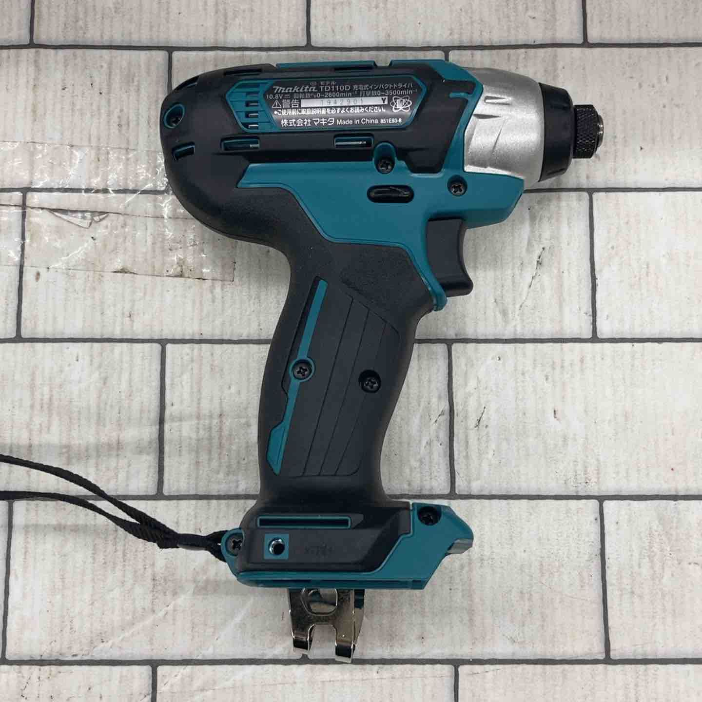 ☆マキタ(makita) コードレスインパクトドライバー TD110DSHX ☆マキタ(makita) コードレスインパクトドライバー TD110DSHX