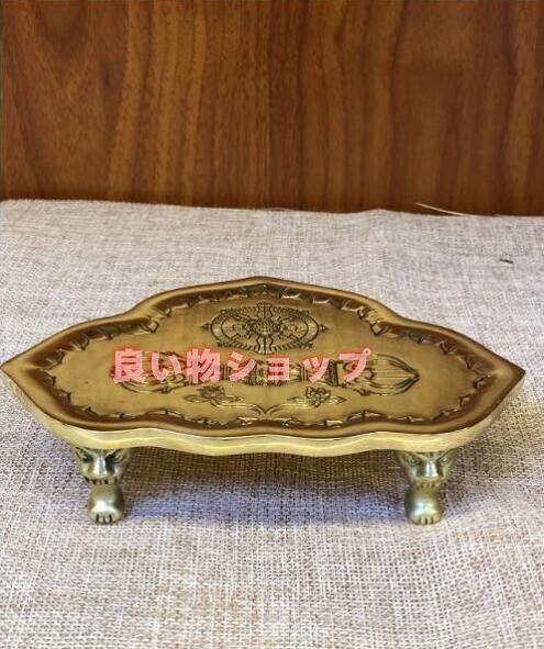 極上品 灌頂腕訓専用 真鍮製磨き仕上げ 密教法具 寺院用仏具 密教法具】 五鈷杵 真鍮製 ミガキ仕上げ 極上品 中型 - 京仏具