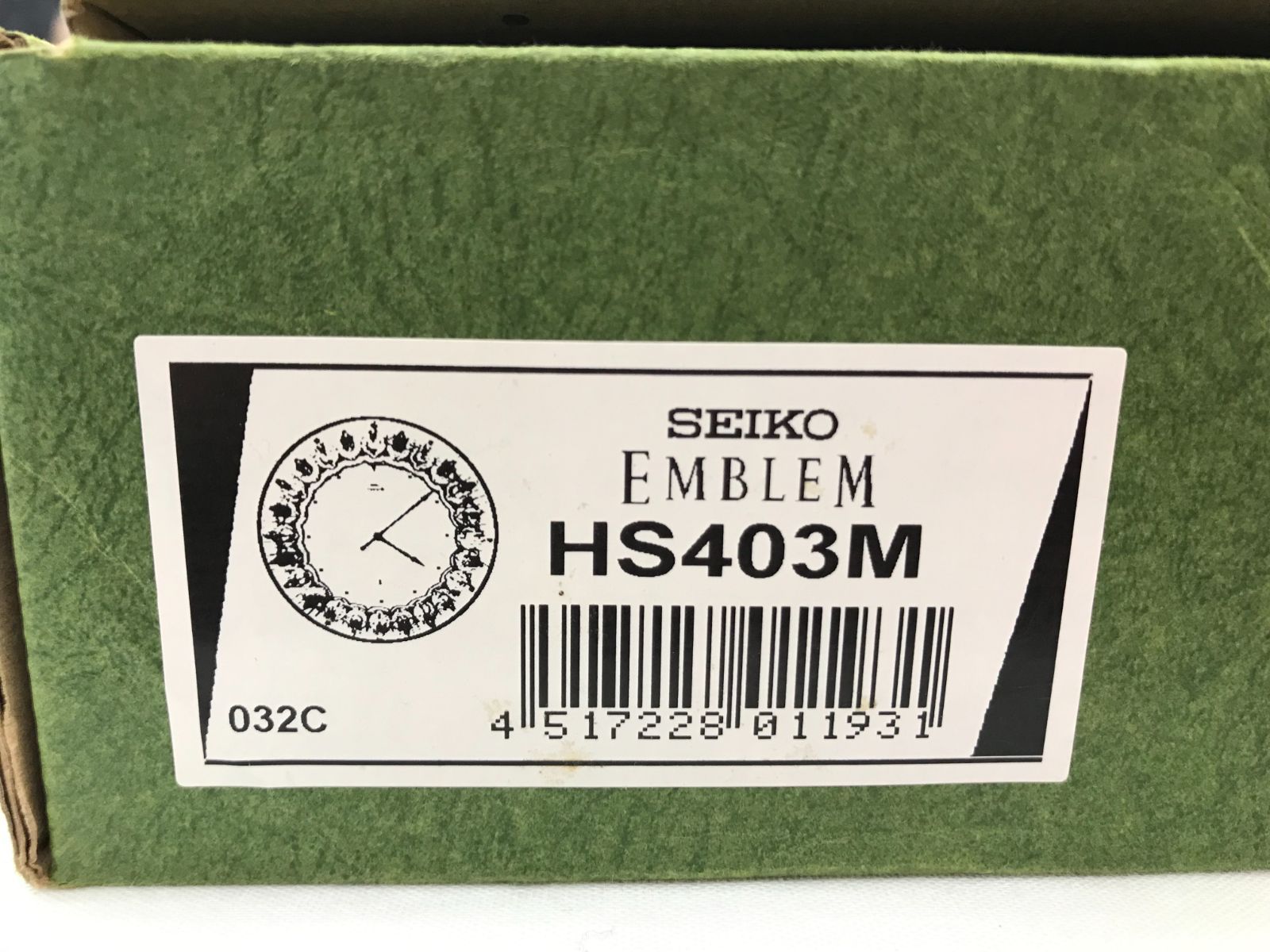 【美品】SEIKO/掛け時計/EMBLEM/クオーツ/HS403M SEIKO 掛け時計 EMBLEM クオーツ - メルカリ