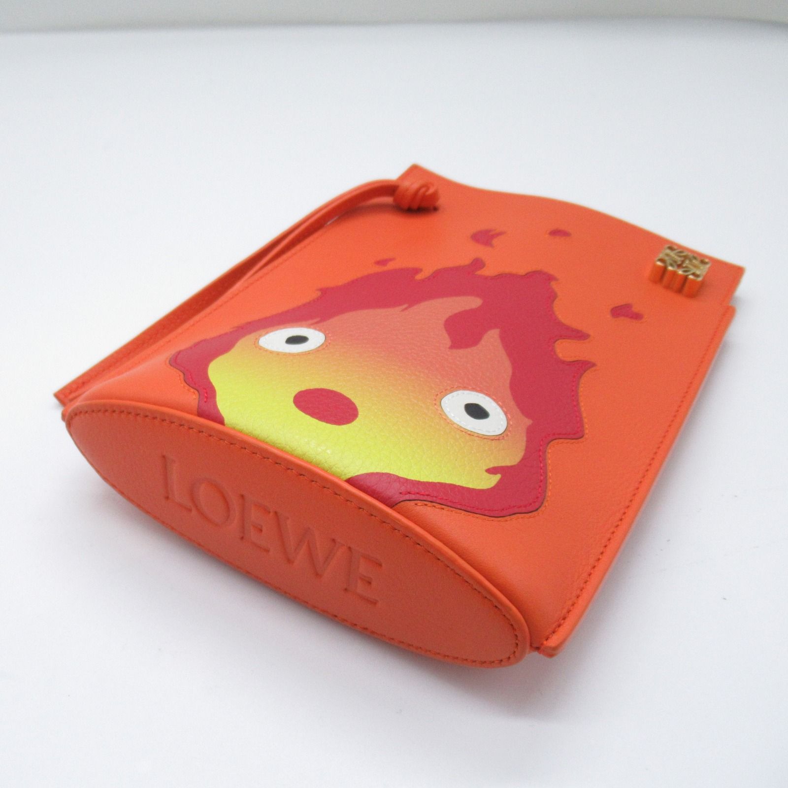 ロエベ　カルシファー　ダイス　ハウルの動く城　ジブリ　ストラップ付き ロエベ カルシファー ダイス ハウルの動く城 ジブリ ストラップ付き