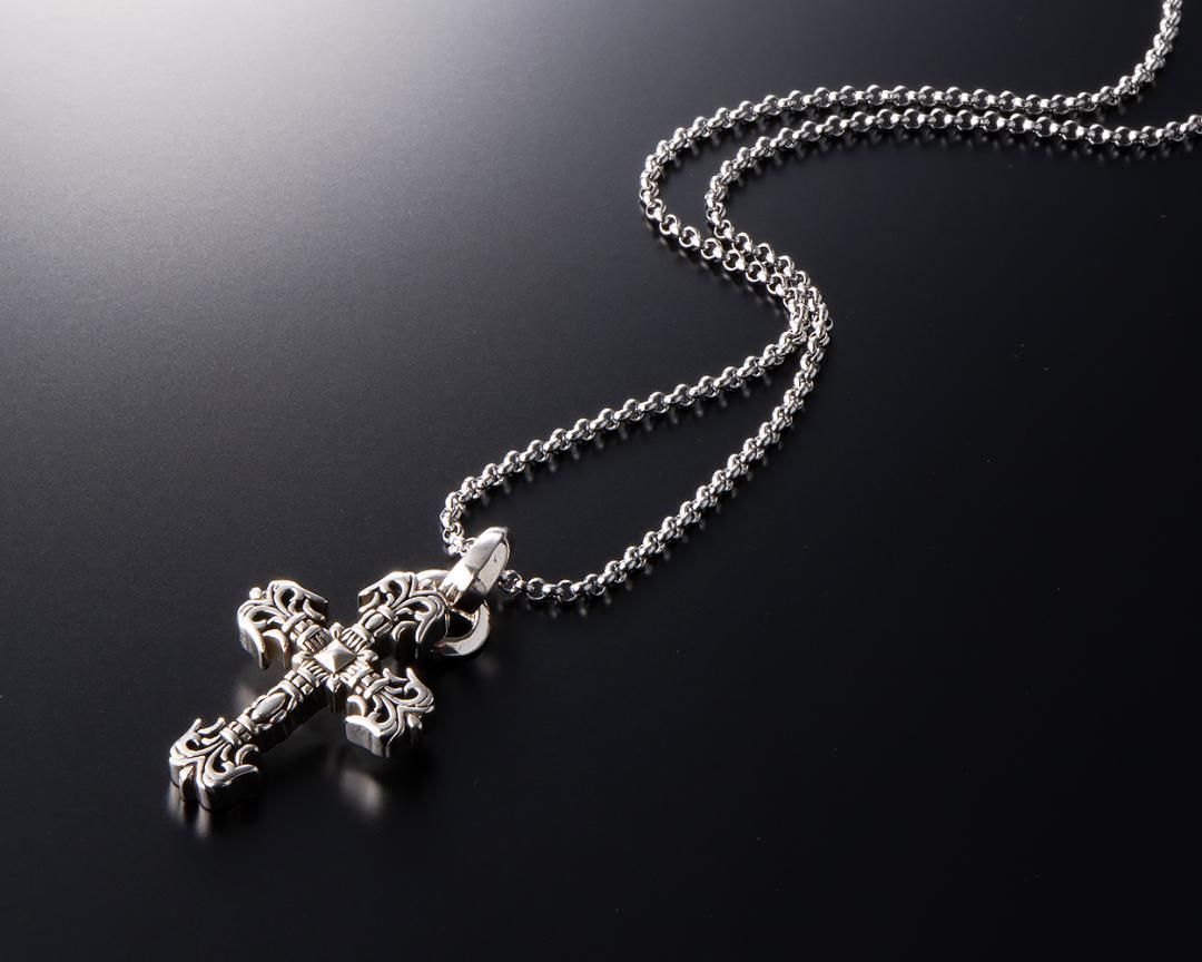 フィリグリークロス 刻印あり シルバー925 ペンダントトップ