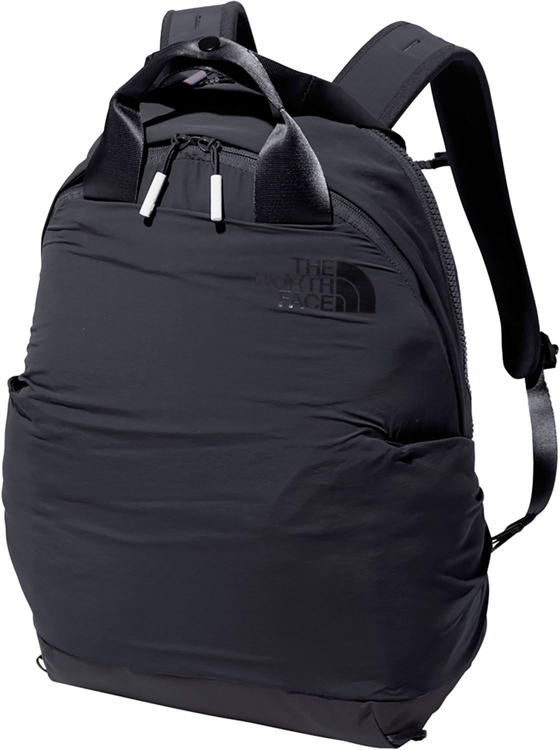 ザ ノース フェイス THE NORTH FACE アウトドア ネバーストップデイパック レディース リュック かばん バッグ シンプル 普段使い お出かけ ビジネス 通勤 15インチPC収納 耐久 サイドボトルポケット NMW82350 K ブラック