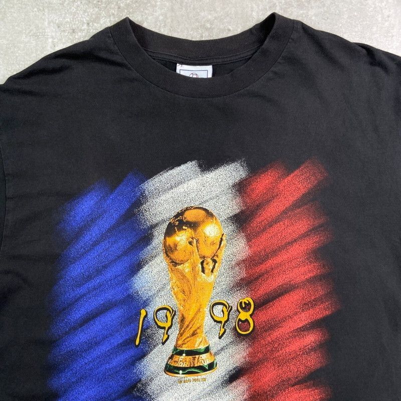 古着 FIFA ワールドカップ フランス アディダス ラガーシャツ サッカー FIFAワールドカップ カタール 2022™に向けたアディダスの