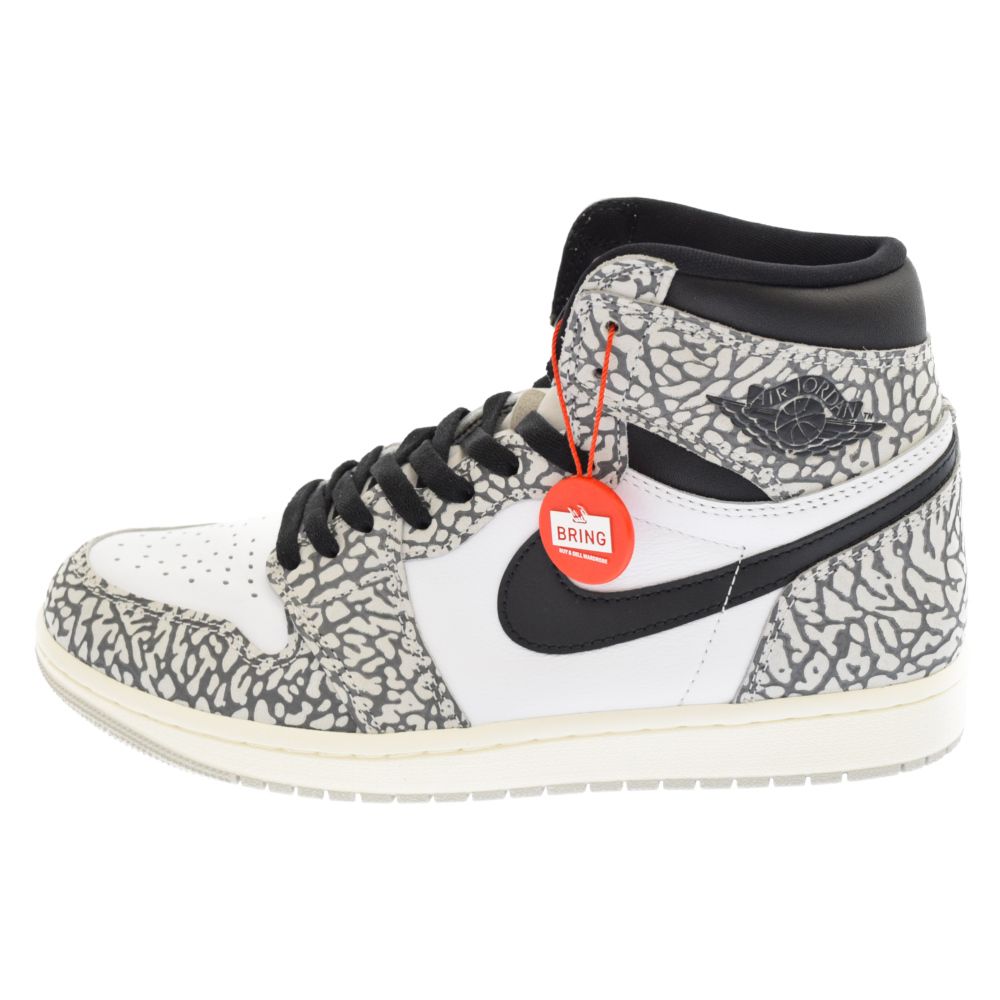 NIKE (ナイキ) AIR JORDAN 1 RETRO HIGH OG WHITE CEMENT 2023 DZ5485-052 エアジョーダン  レトロ ハイ ホワイト セメント スニーカー