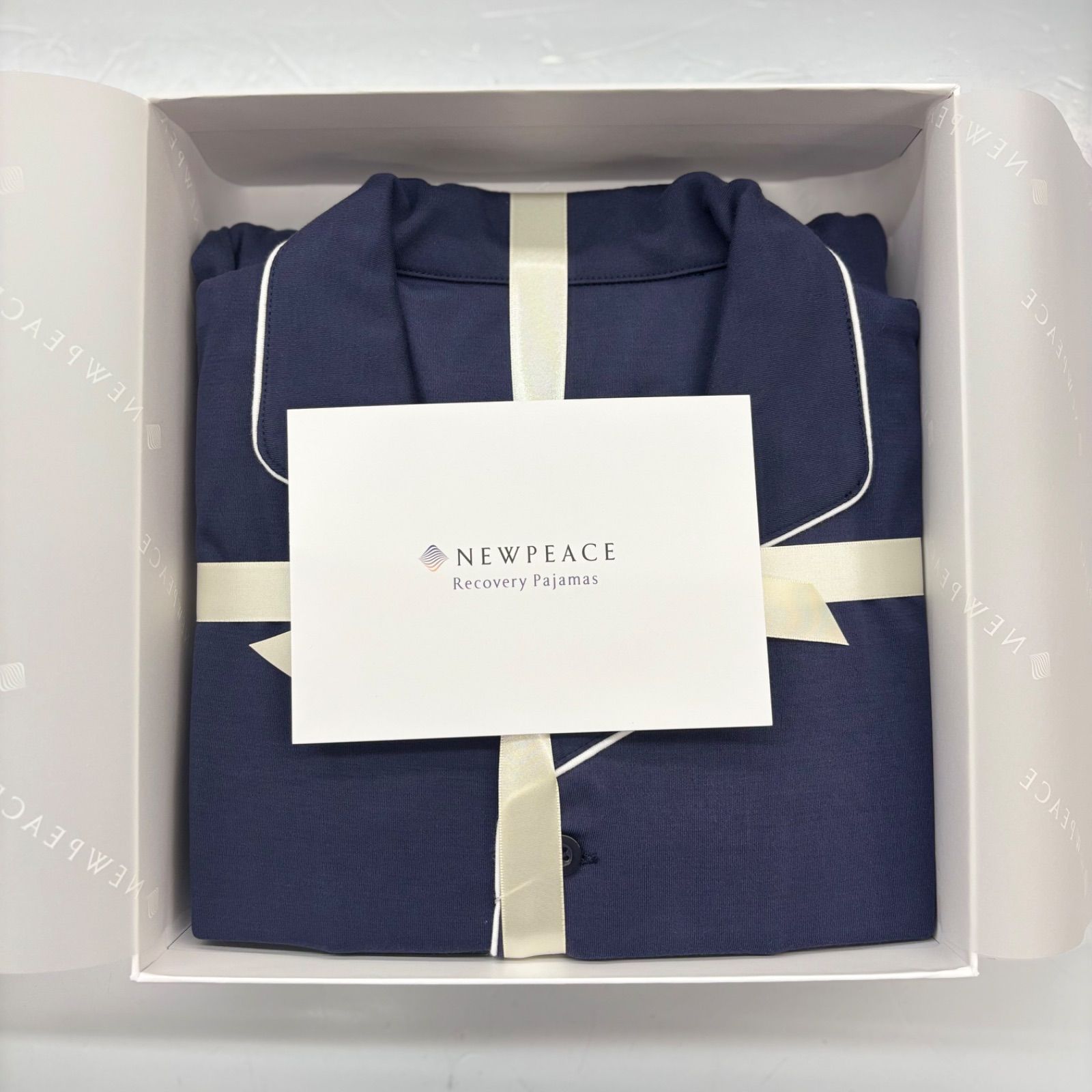 ♥ NEWPEACE ニューピース リカバリー パジャマ ネイビー 疲労回復 き