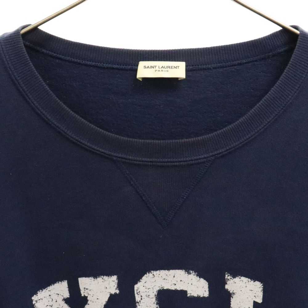 YSL ネイビー トレーナーSAINT LAURENTスウェット
