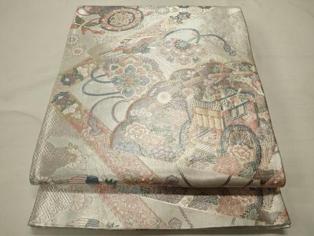 別誂袋帯正絹六通柄作家創作品 別誂袋帯正絹六通柄創作品