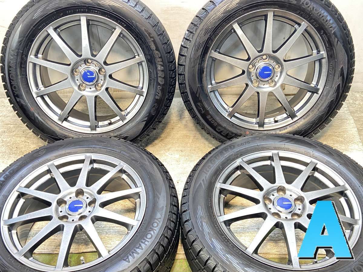 235/60R18 ヨコハマ アイスガード G075 WINNERS 18x7.5 48 114.3