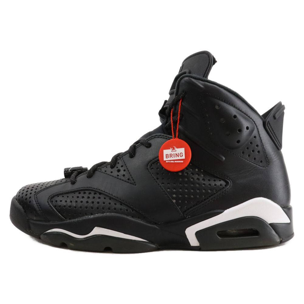 NIKE (ナイキ) AIR JORDAN 6 RETRO BLACK CAT 384664‐020 エアジョーダン6 ハイカットスニーカー ブラック US9.5/27.5cm
