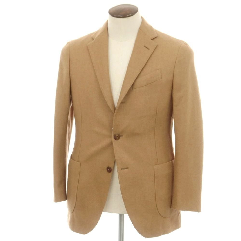✨美品✨ LARDINI ラルディーニ テーラードジャケット キャメル 44 中古】ラルディーニ LARDINI キャメル テーラードジャケット キャメル