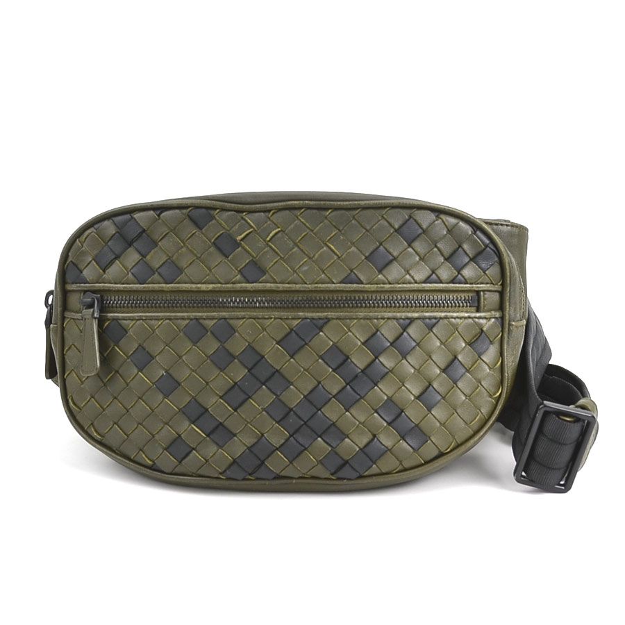 ボッテガヴェネタ BOTTEGAVENETA ウエストバッグ ボディバッグ イントレチャート