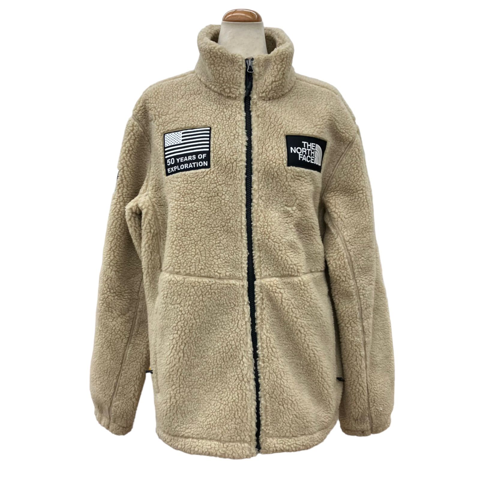 ザ・ノース・フェイス THE NORTH FACE メンズ スノーシティーフリースジャケット ベージュ アイボリー NN4FL5１B L サイズ -  メルカリ