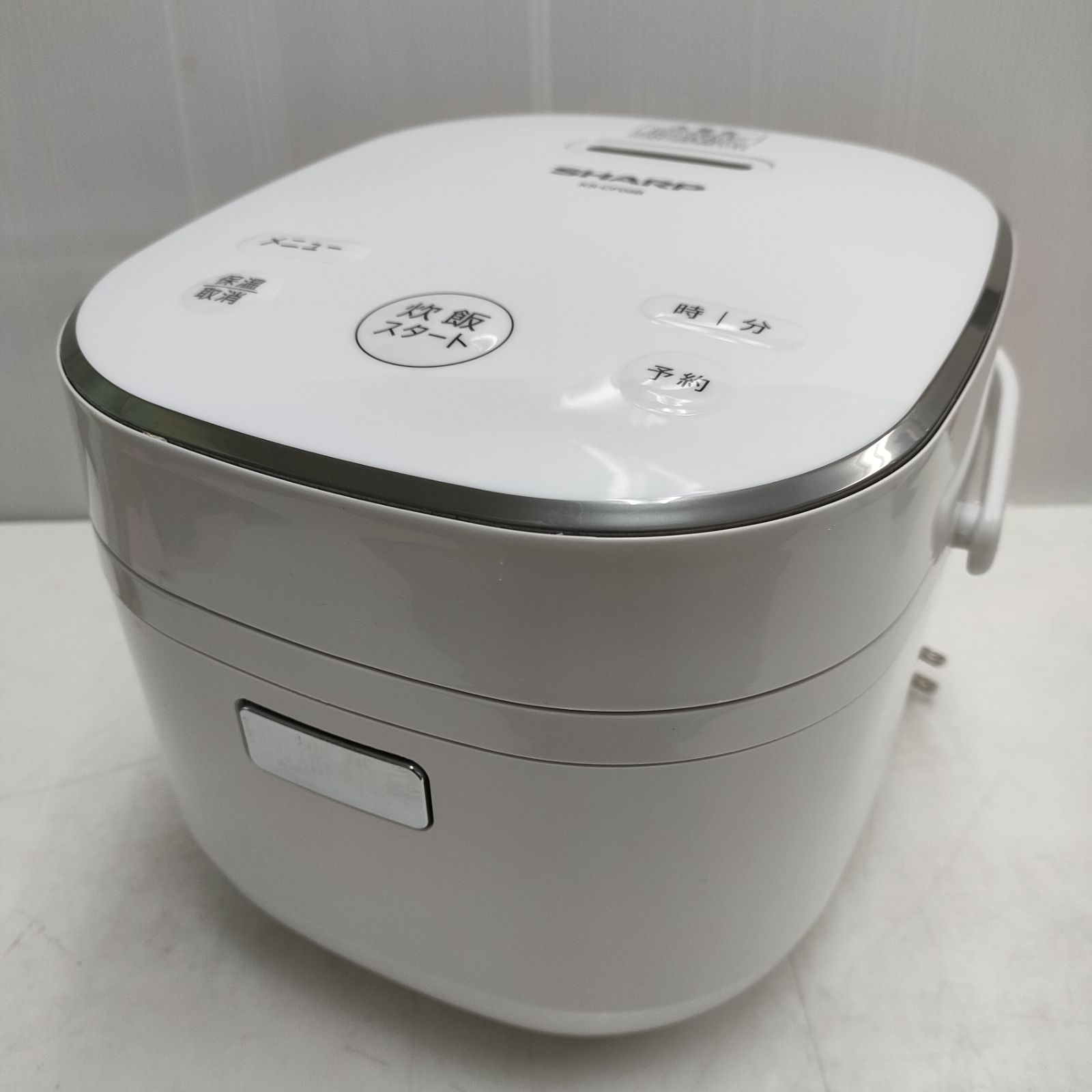 ジャー炊飯器 3合炊き【 KS-CF05B-W - 炊飯器・餅つき機