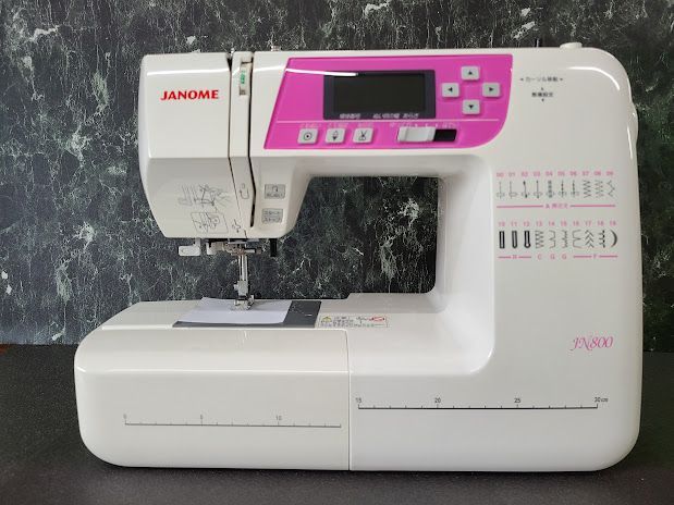 ジャノメ JN800 コンピュータミシン 現品１台限り