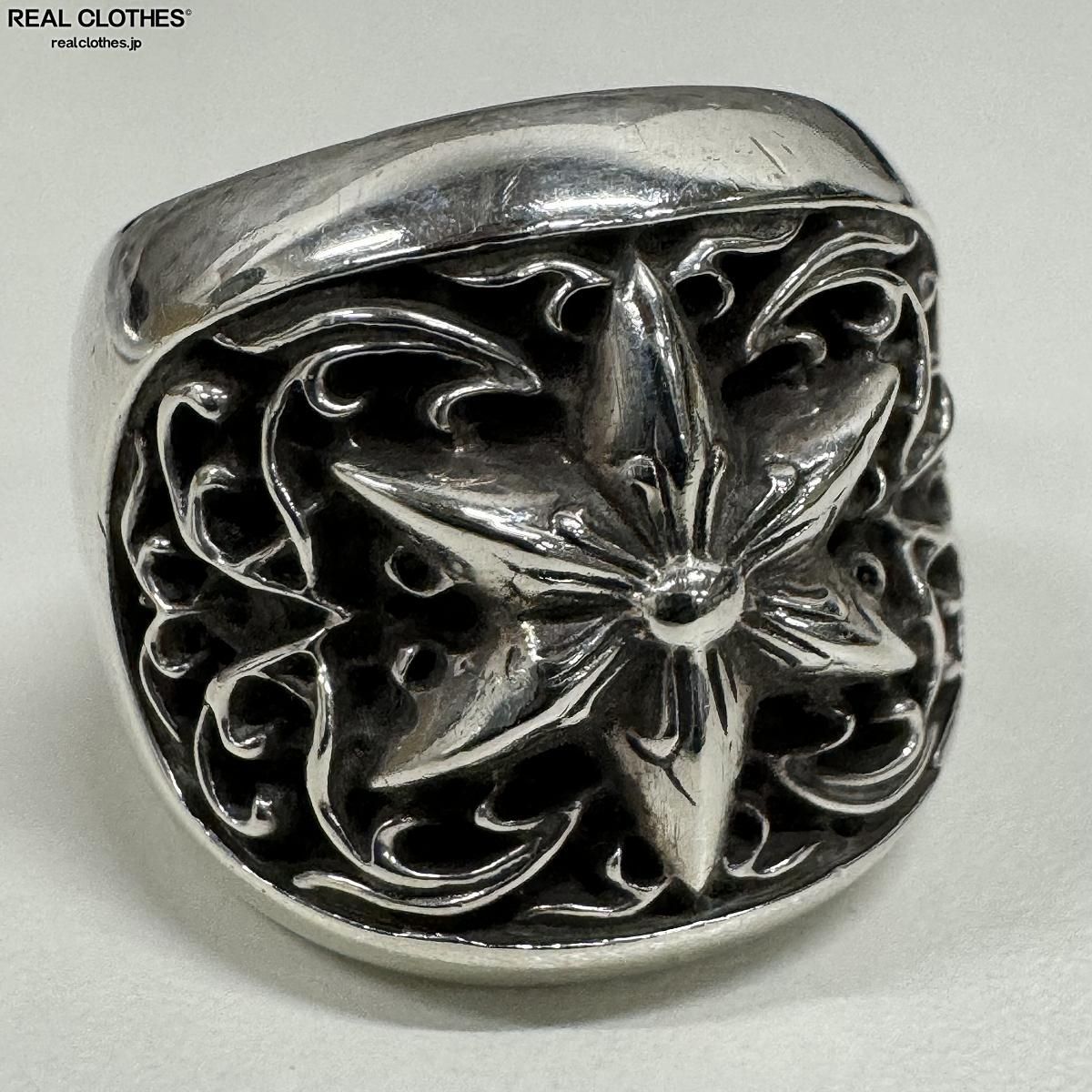 クロムハーツ クラシックスターオーバルリング インボイスコピー 20号