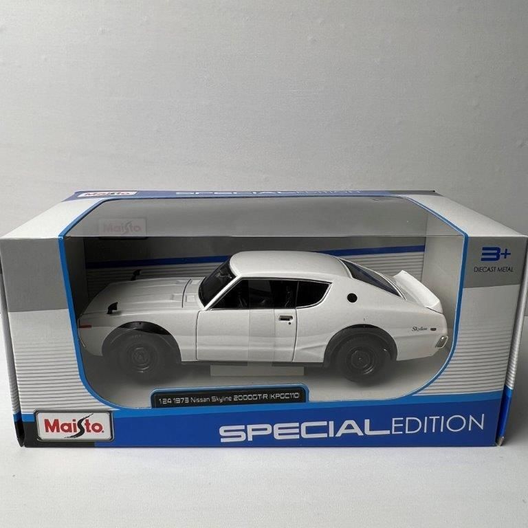 ミニカー マイスト ケンメリ 日産 スカイライン 2000 GT-R ホワイト