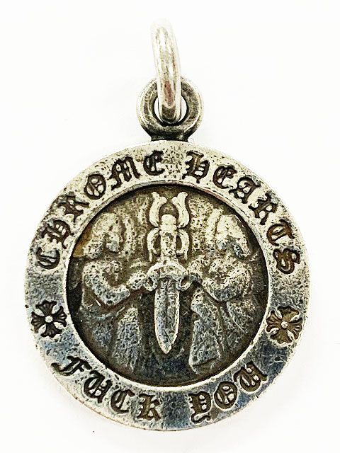 クロムハーツ CHROME HEARTS ANGL MDL エンジェルメダル V1 チャーム