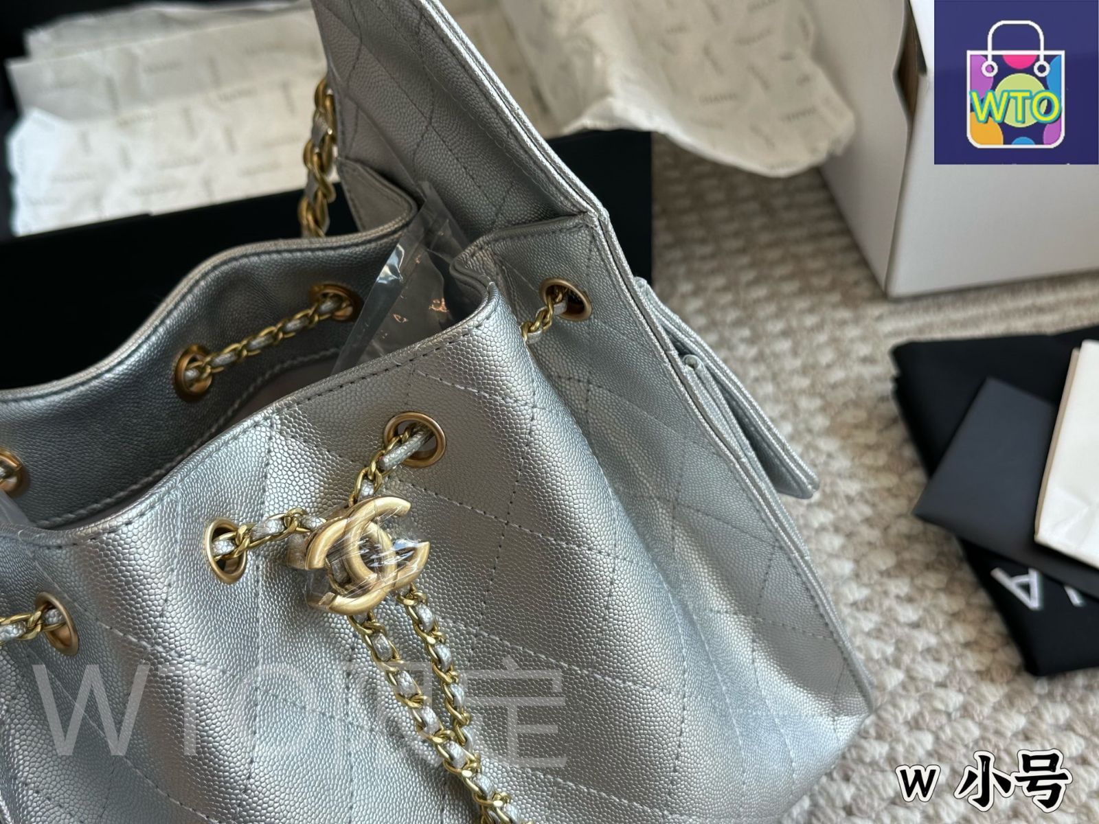 今日特価】Chanel シャネル 25sホボシリーズ キャビアレザーで
