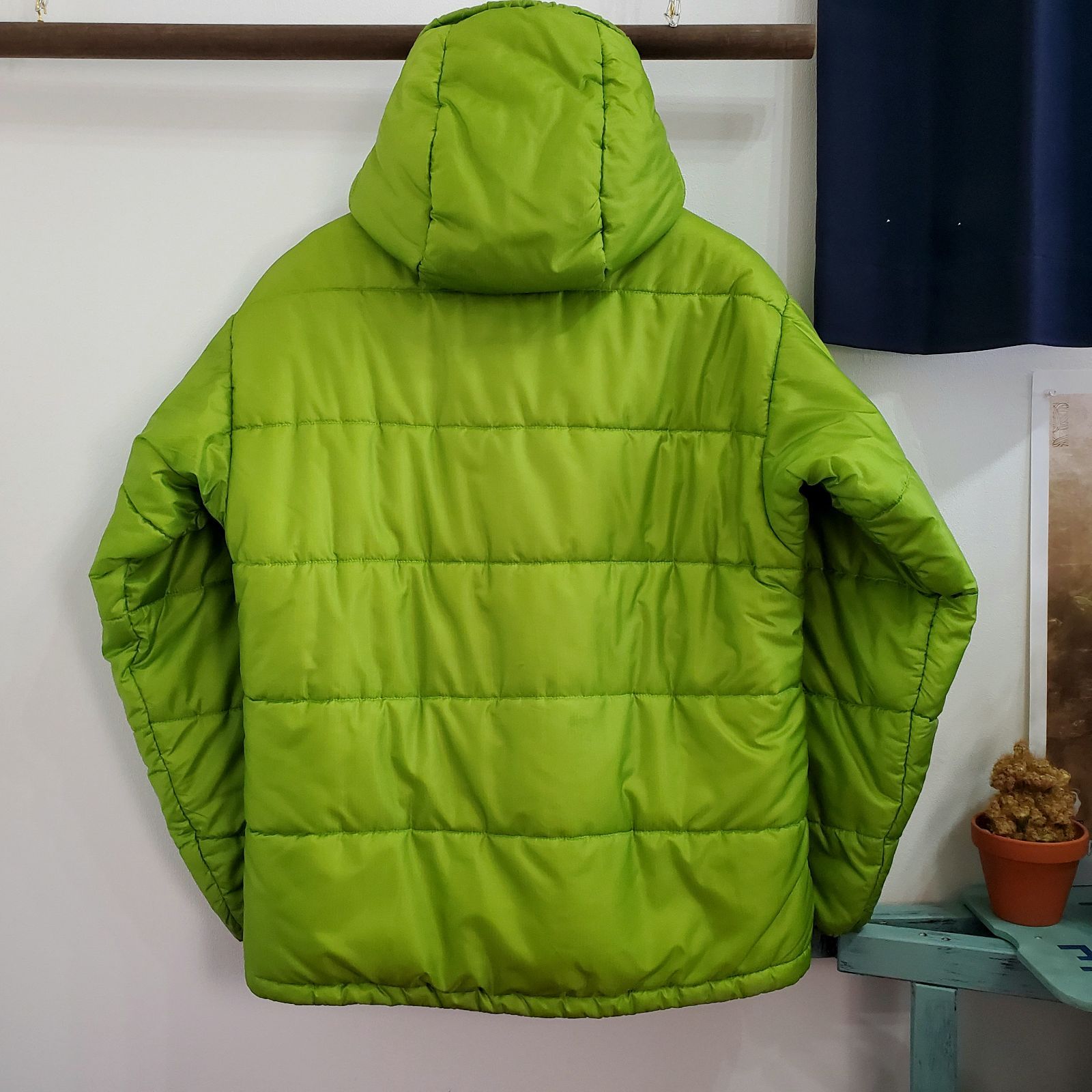 Patagoniaパタゴニア□美品 02年 DAS parka ゲッコーグリーン S