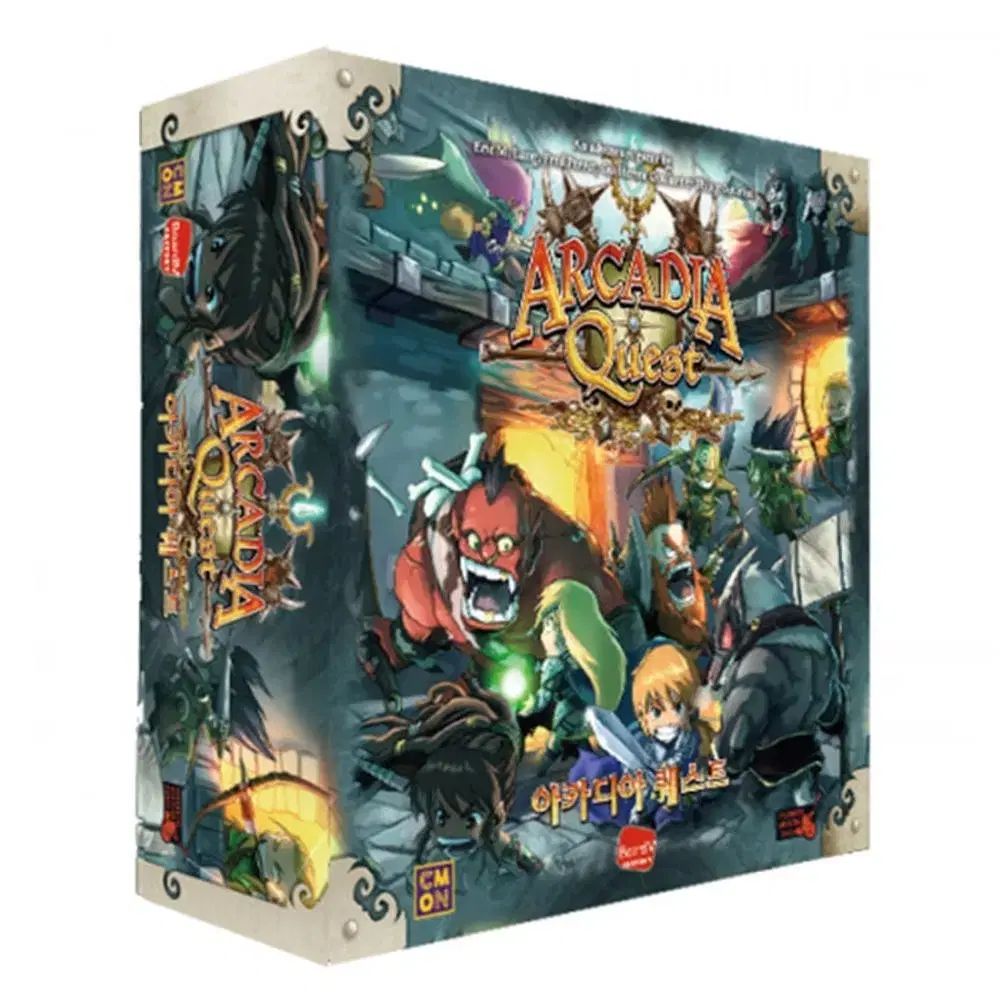 アカディア クエスト ボードゲーム CMON 韓国語版 版