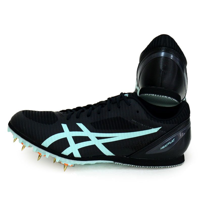 HEATFLAT 12 ヒートフラット ホワイト/ブラック 23cm (1093A195 100) 陸上 スパイク シューズ [▲][ZX]
