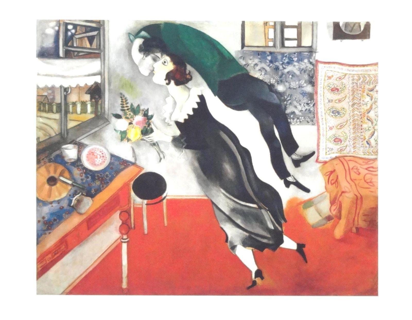 新品☆額付アートポスター☆マルク・シャガール☆Marc Chagall☆146