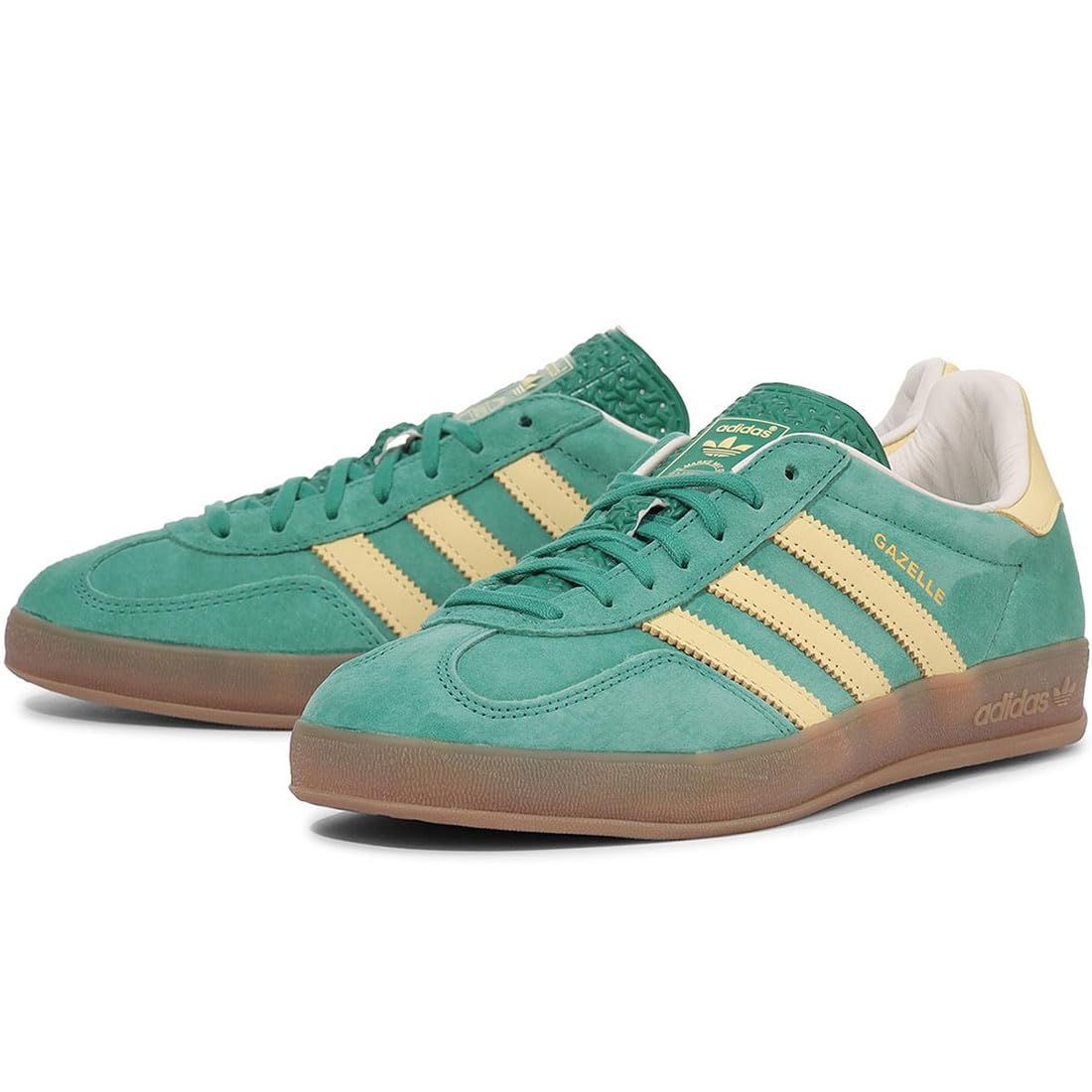 アディダス ガゼル インドア GAZELLE INDOOR ライトグリーン|クリーム|ガム IH7500 日本 正規品 28.0cm ライトグリーン|クリーム|ガム 28.0 cm