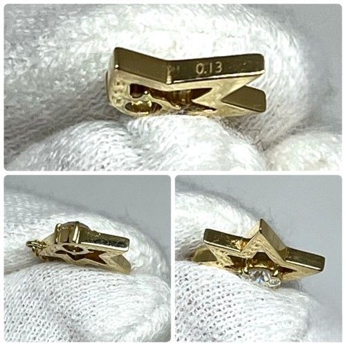 TASAKI コメット プラス ピアス　YG TASAKI タサキ コメット プラス ソロ ピアス EID-4343-18KYG