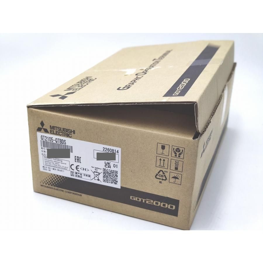 インボイス対応 箱いたみあり 2022年製 未使用 三菱 GOT2000 GT2105