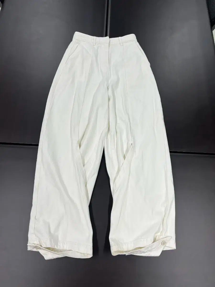 RECTO レクト 足首 デニム パンツ 白 S