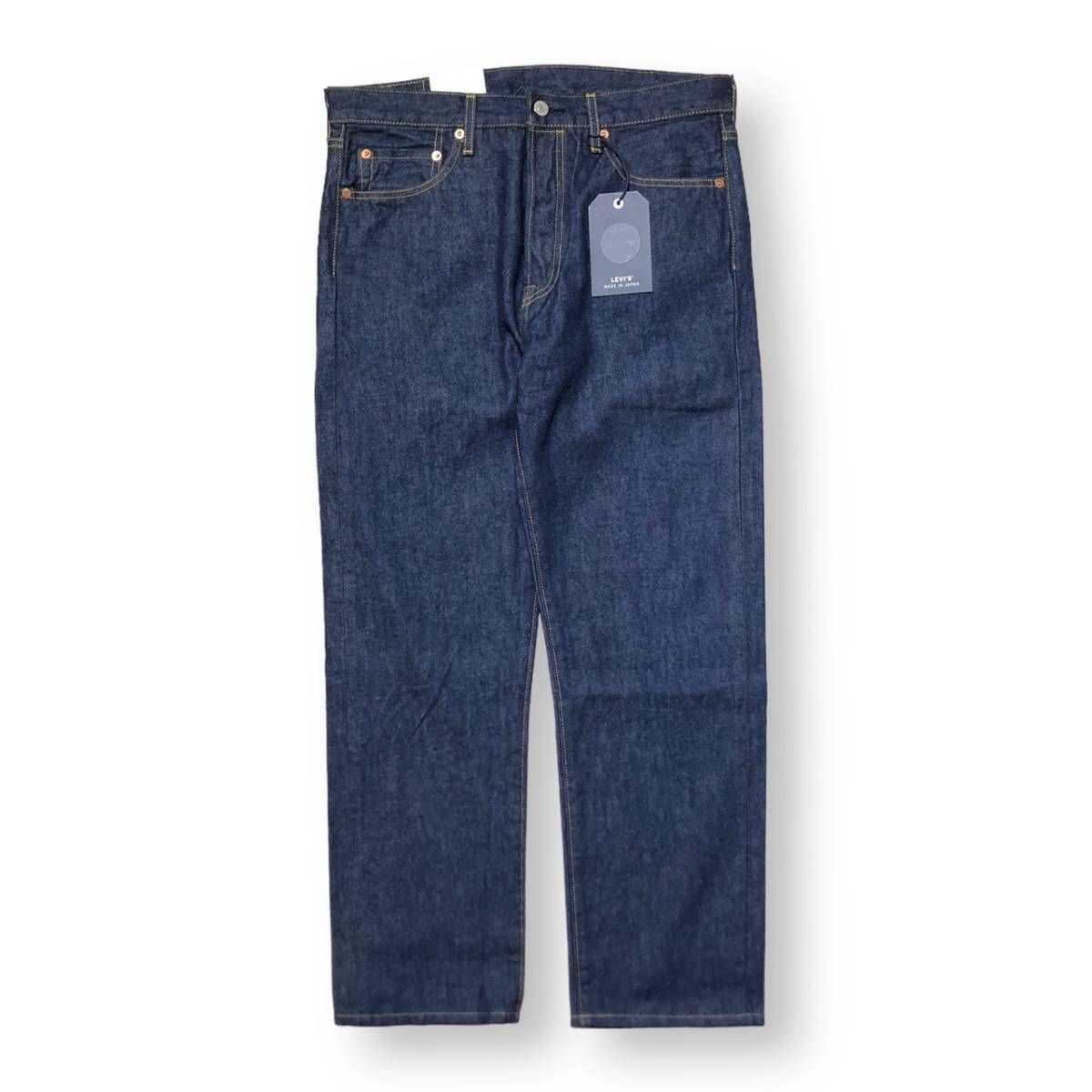LEVI’S MADE IN JAPAN denim jeans 80s復刻モデル 501 ダークインディゴ デニム ジーンズ W32 リーバイス 