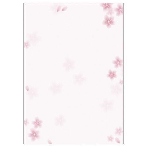 セール，送料無料 ササガワ 和ごころ 4-1005 桜 10枚 プリンター用紙・コピー用紙