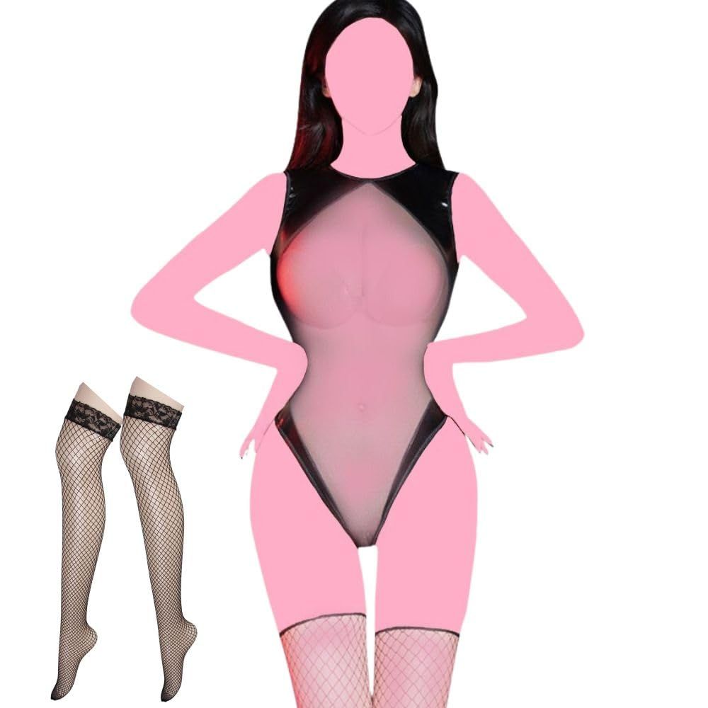 バニーガール コスプレ エナメル ハイレグ レオタード セクシー
