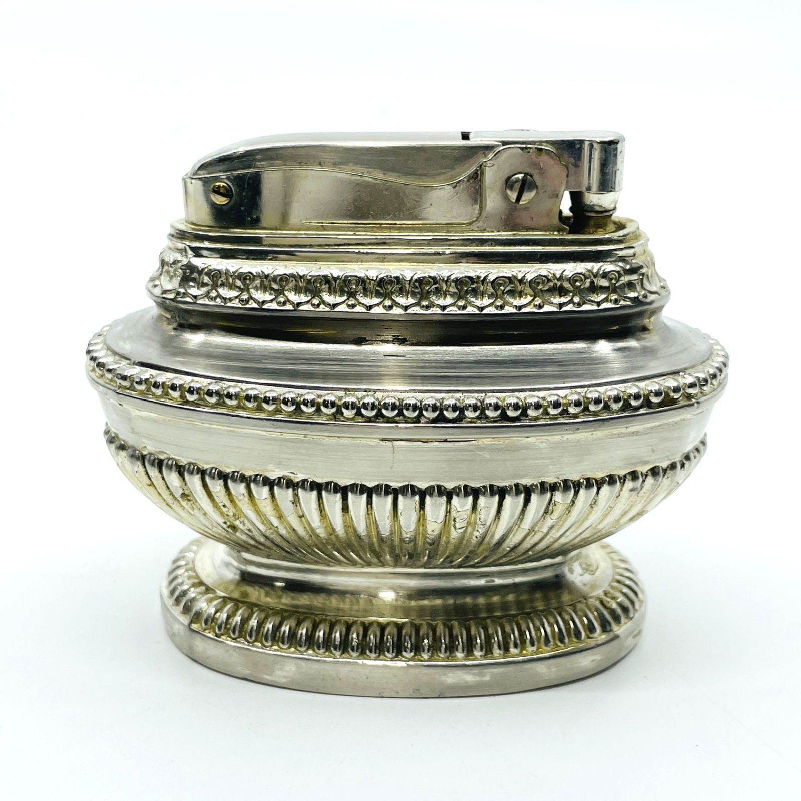 着火問題無し RONSON ロンソン 卓上ライター ヴィンテージ オイルライター QUEEN ANNE