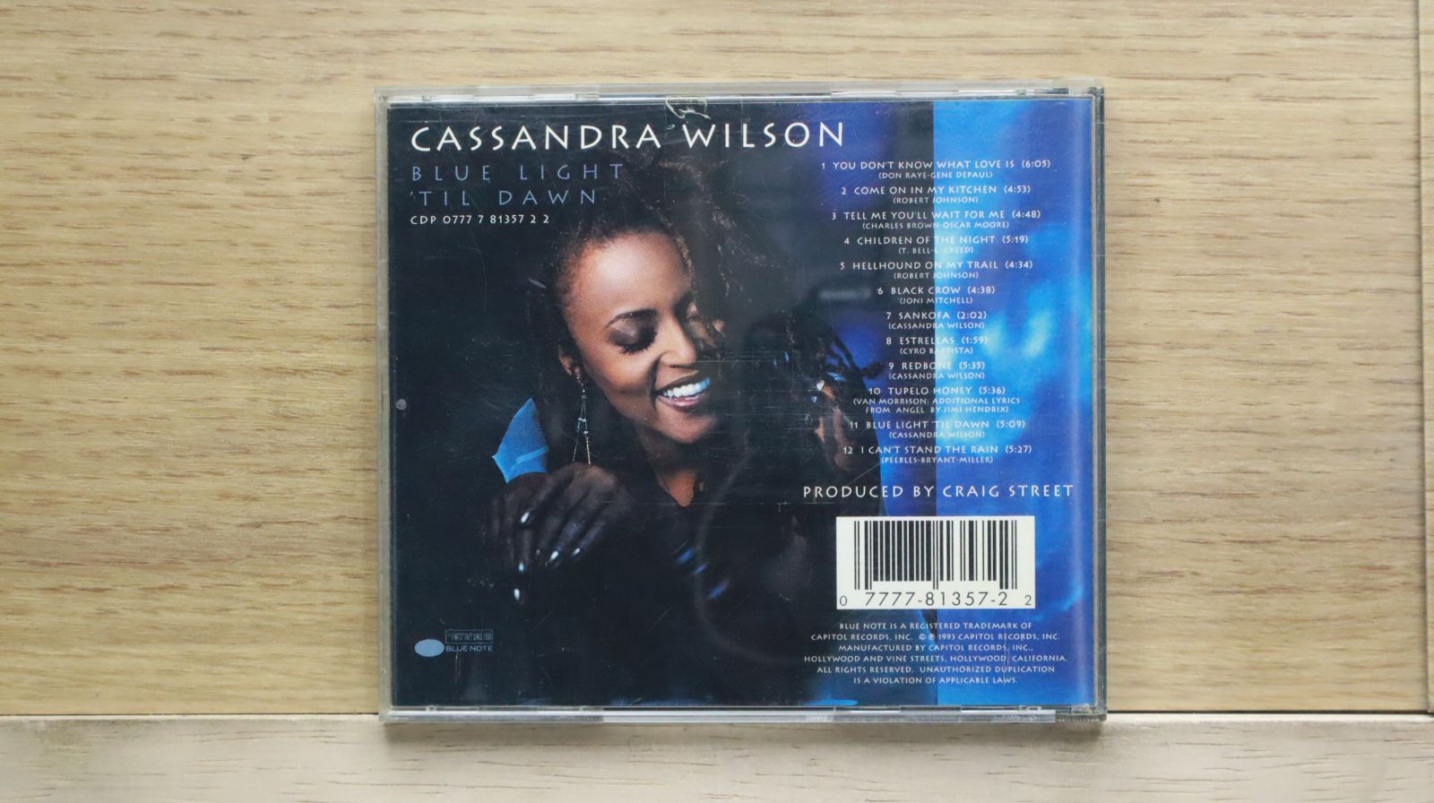 中古CD☆カサンドラ・ウィルソン/Cassandra Wilson□ BLUE LIGHT