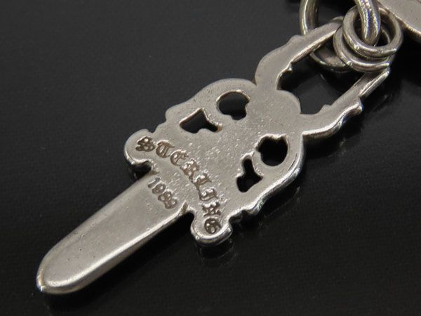 クロムハーツ　Chrome Hearts　3 TRINKETS　スリートリンケッツ　ダガー アンカー クロス　ペンダント トップ　ネックレストップ　チャーム　スターリングシルバー シルバー925 AG925　2351-304-6000-9100