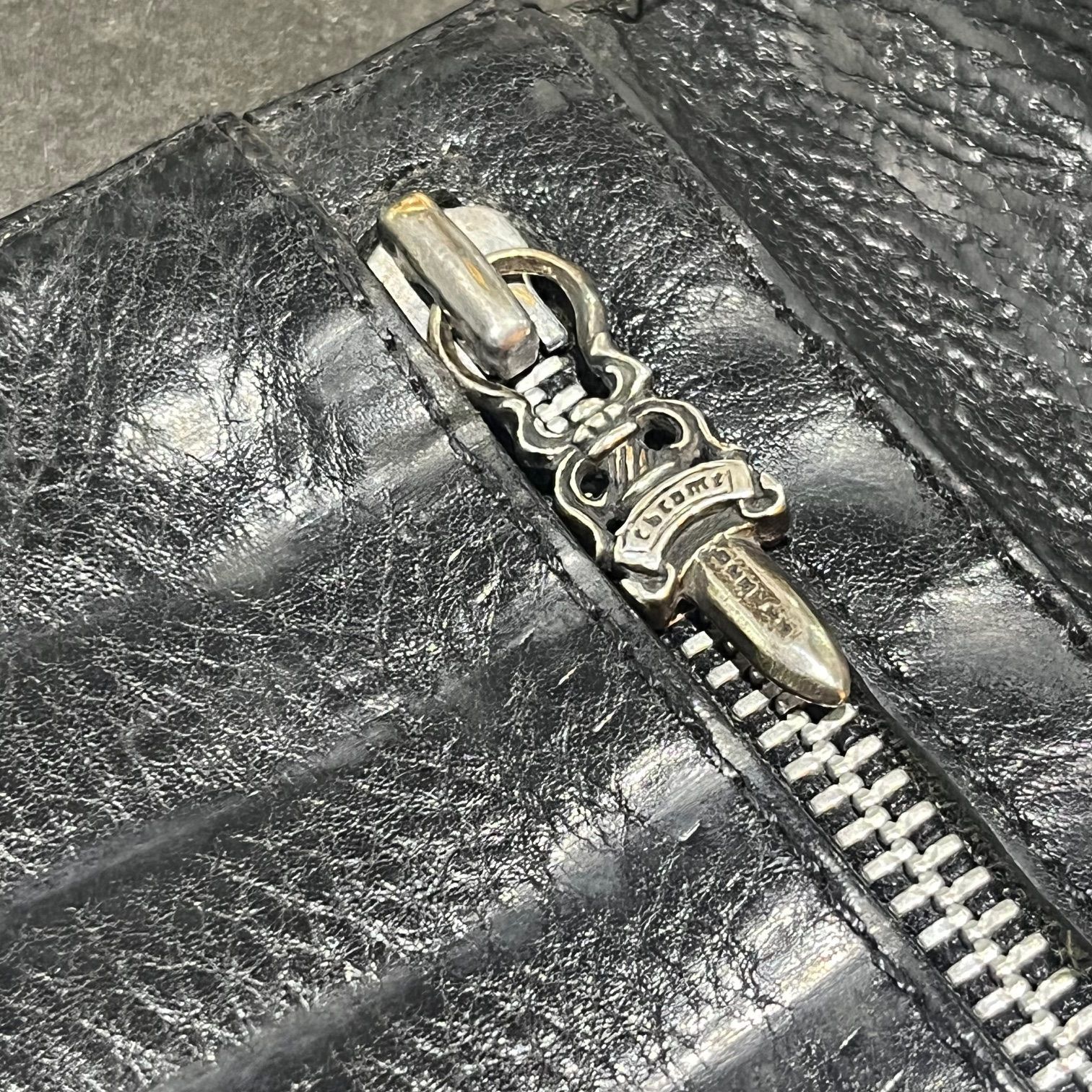 国内正規 CHROME HEARTS WAVE WALLET ウェーブ ウォレット 長財布