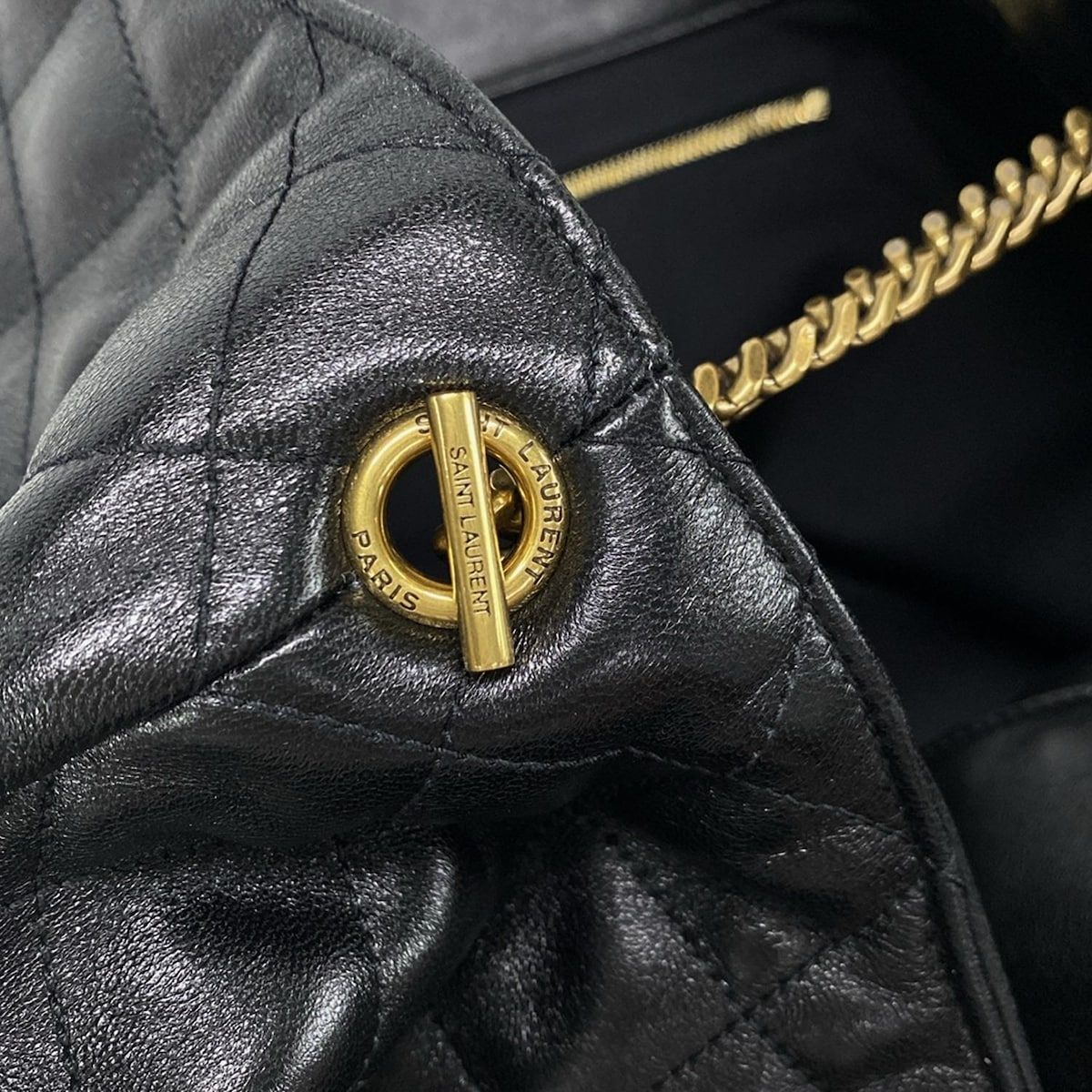 SAINT LAURENT PARIS(サンローランパリ) トートバッグ美品 SAINT LAURENT PARIS(サンローランパリ) トートバッグ美品
